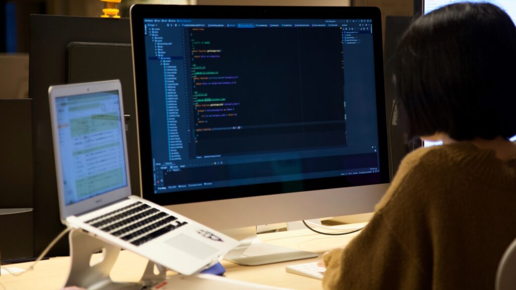 パソコンにうつるコード