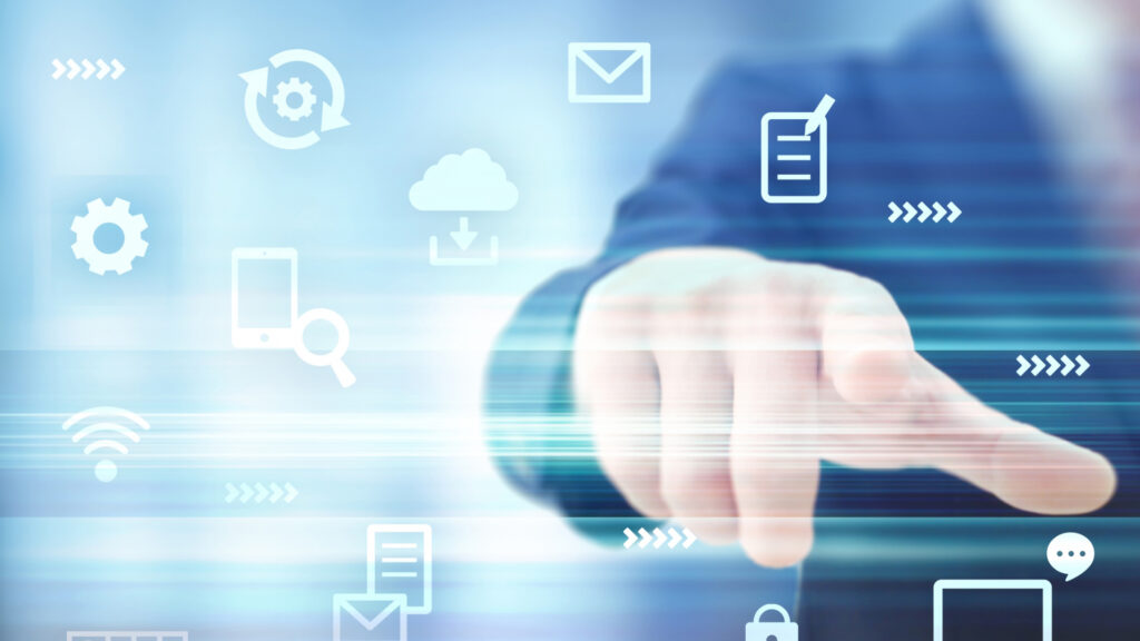 未来へITが高速化のイメージ