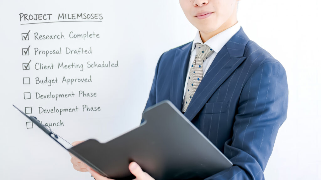 日本企業が外国人エンジニア採用で 成功するための社内体制づくり　評価を可視化する男性