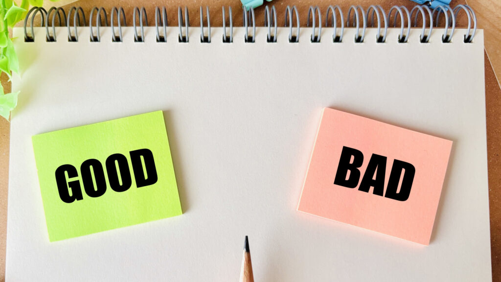 GOODとBAD